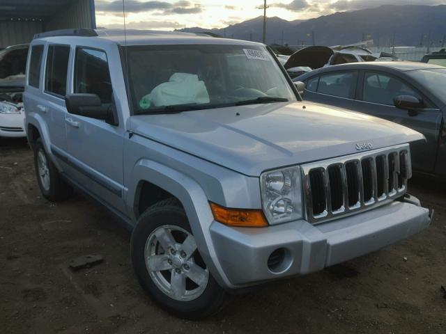 1J8HG48K18C229964 - 2008 JEEP COMMANDER SILVER photo 1