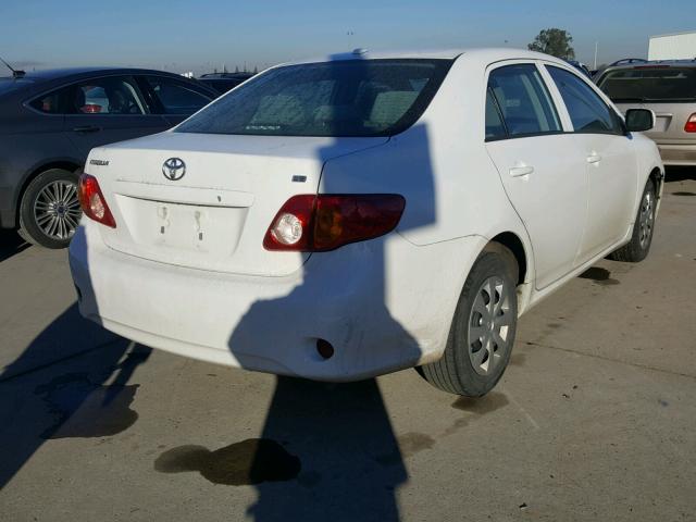 1NXBU4EE4AZ203200 - 2010 TOYOTA COROLLA BA WHITE photo 4