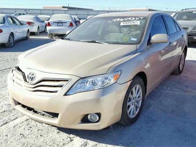 4T1BF3EK6AU511737 - 2010 TOYOTA CAMRY BASE TAN photo 2