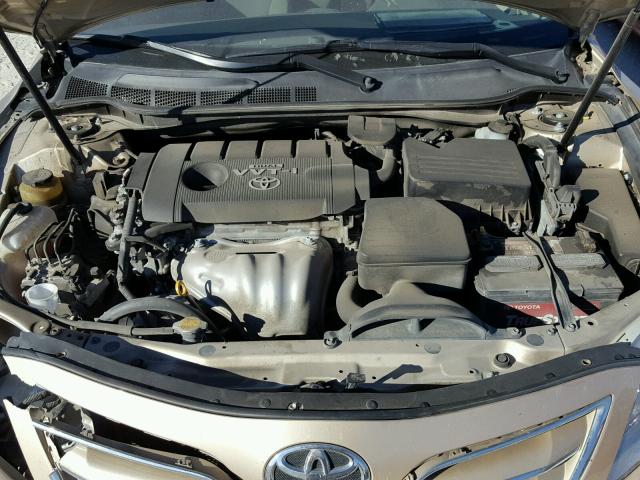 4T1BF3EK6AU511737 - 2010 TOYOTA CAMRY BASE TAN photo 7