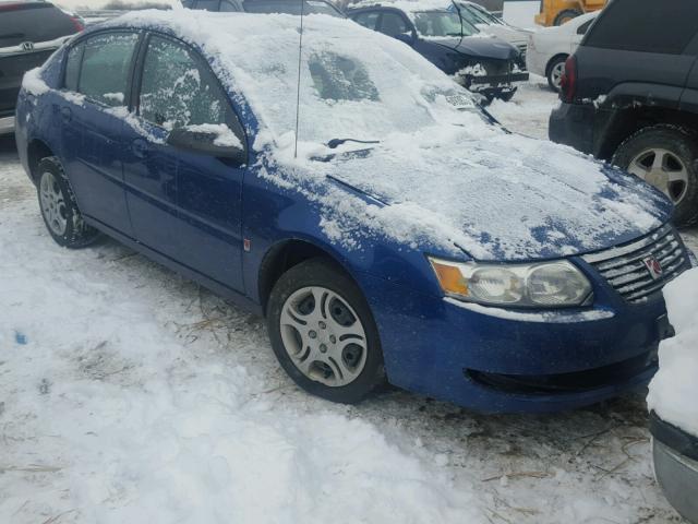 1G8AJ52F35Z166560 - 2005 SATURN ION LEVEL BLUE photo 1