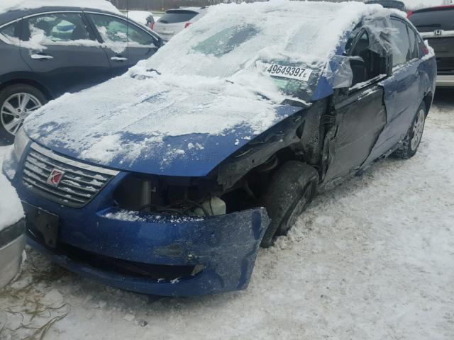 1G8AJ52F35Z166560 - 2005 SATURN ION LEVEL BLUE photo 2
