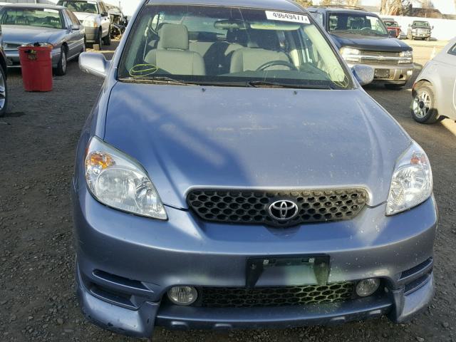 2T1LR32E13C146611 - 2003 TOYOTA COROLLA MA BLUE photo 9