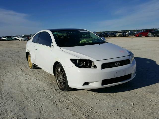 JTKDE167580227329 - 2008 TOYOTA SCION TC WHITE photo 1