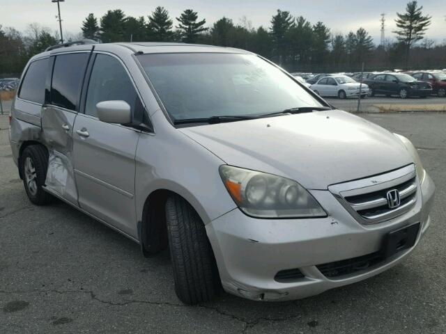 5FNRL38796B431903 - 2006 HONDA ODYSSEY EX SILVER photo 1