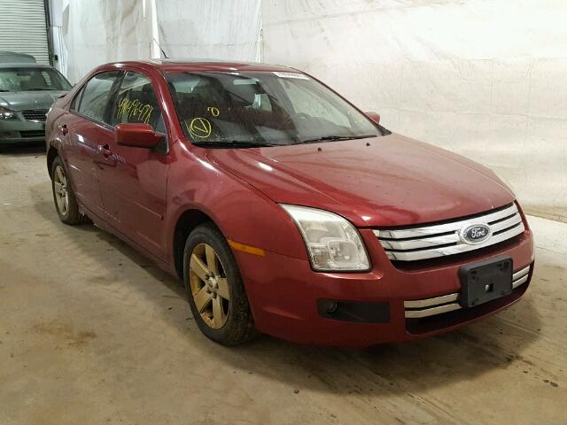 3FAHP01137R245767 - 2007 FORD FUSION SE RED photo 1