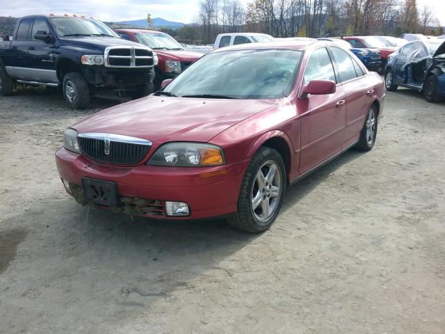 1LNHM87A52Y676206 - 2002 LINCOLN LS RED photo 2