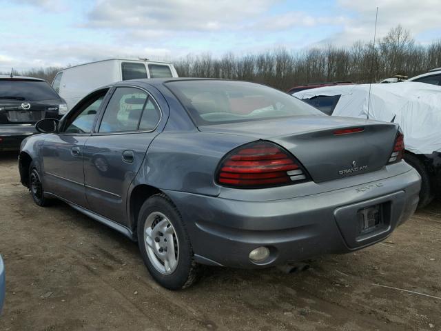 1G2NE52F65M123117 - 2005 PONTIAC GRAND AM S GRAY photo 3