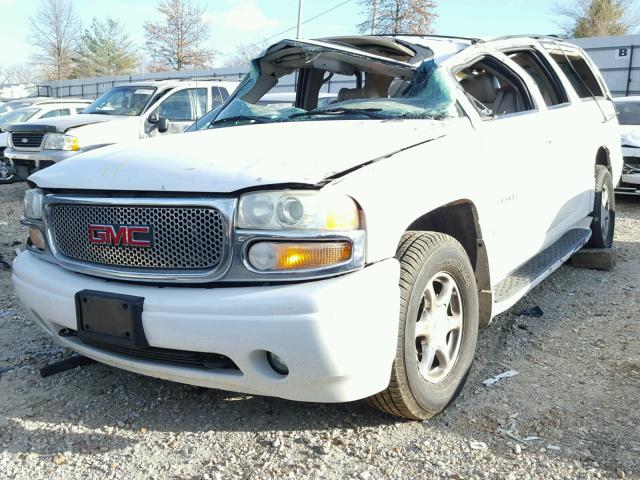 1GKFK66U42J283473 - 2002 GMC DENALI XL WHITE photo 2