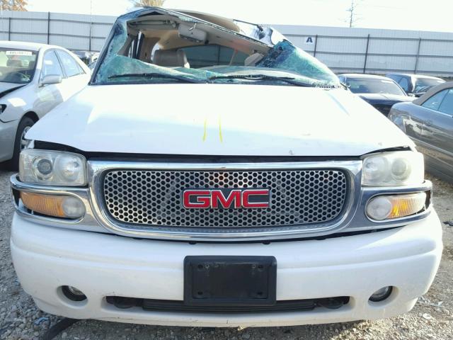 1GKFK66U42J283473 - 2002 GMC DENALI XL WHITE photo 7