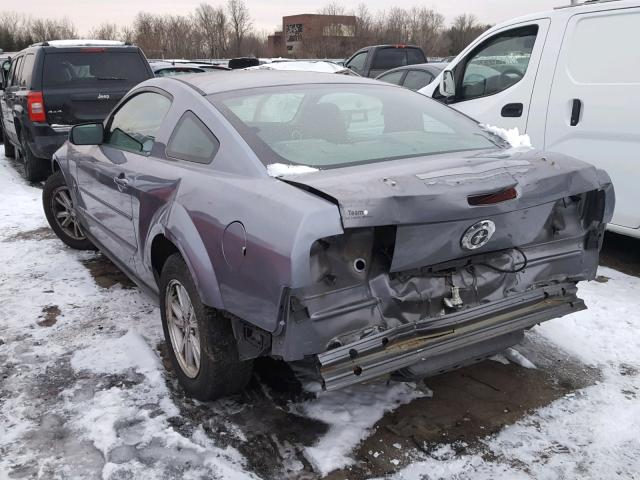 1ZVFT80N075307903 - 2007 FORD MUSTANG SILVER photo 3