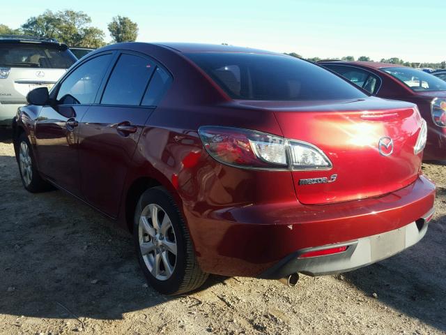 JM1BL1SF5A1141357 - 2010 MAZDA 3 I RED photo 3