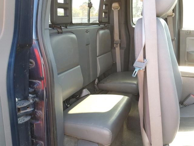 1D7HW52N56S716015 - 2006 DODGE DAKOTA LAR BLUE photo 6