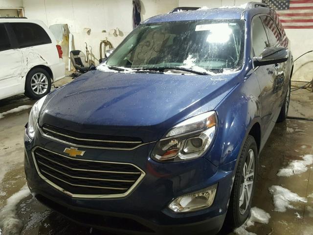 2GNFLGEK9G6202901 - 2016 CHEVROLET EQUINOX LT BLUE photo 2