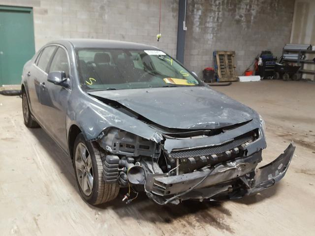 1G1ZH57B69F231346 - 2009 CHEVROLET MALIBU 1LT GRAY photo 1