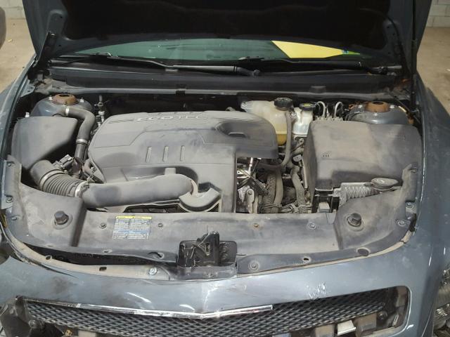 1G1ZH57B69F231346 - 2009 CHEVROLET MALIBU 1LT GRAY photo 7