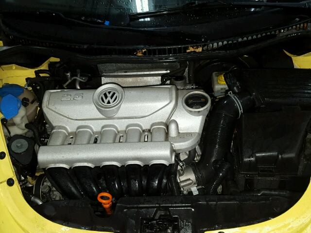 3VWRW31C39M517994 - 2009 VOLKSWAGEN NEW BEETLE 黄色 照片 7