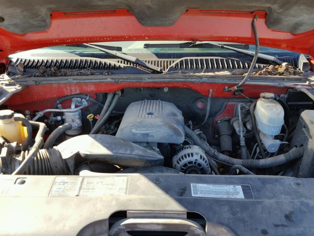 1GCHK29U65E235771 - 2005 CHEVROLET SILVERADO RED photo 7