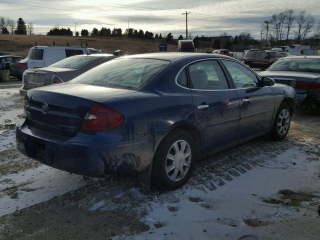 2G4WC552261202646 - 2006 BUICK LACROSSE C BLUE photo 4
