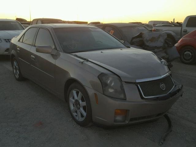 1G6DM577340172313 - 2004 CADILLAC CTS TAN photo 1