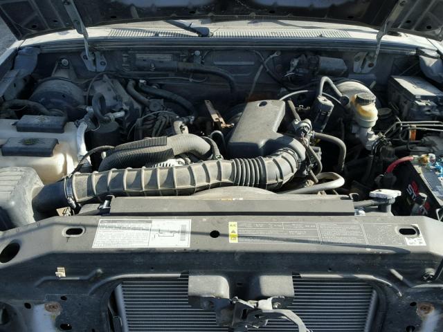 1FTYR10U84PA39188 - 2004 FORD RANGER GRAY photo 7