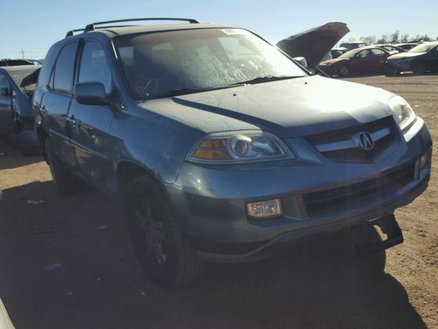 2HNYD18835H504403 - 2005 ACURA MDX TOURIN BLUE photo 1