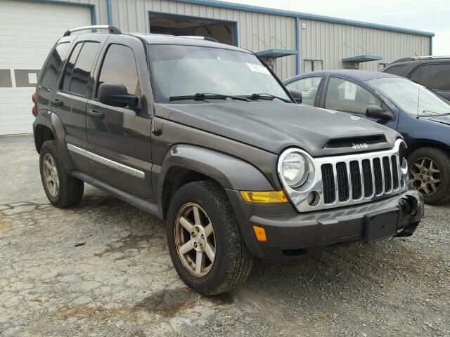 1J4GL58K56W148895 - 2006 JEEP LIBERTY LI CHARCOAL photo 1