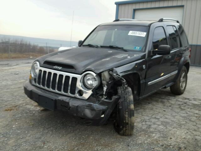 1J4GL58K56W148895 - 2006 JEEP LIBERTY LI CHARCOAL photo 2