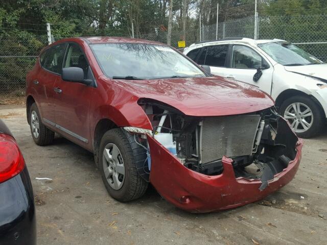 JN8AS5MV9DW149399 - 2013 NISSAN ROGUE S RED photo 1