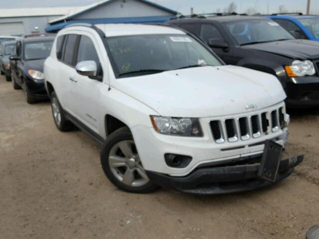 1C4NJCBA1GD611314 - 2016 JEEP COMPASS SP WHITE photo 1