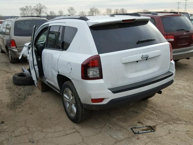 1C4NJCBA1GD611314 - 2016 JEEP COMPASS SP WHITE photo 3