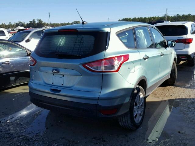 1FMCU0F72DUA93376 - 2013 FORD ESCAPE S BLUE photo 4