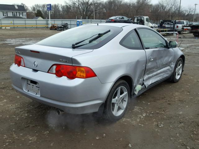 JH4DC54873S000686 - 2003 ACURA RSX SILVER photo 4