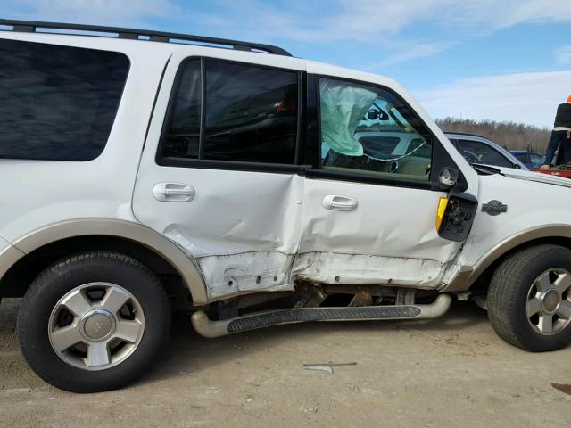 1FMFU18566LA89788 - 2006 FORD EXPEDITION WHITE photo 9