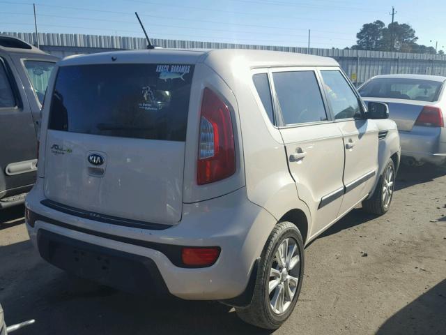 KNDJT2A66D7756455 - 2013 KIA SOUL + BEIGE photo 4