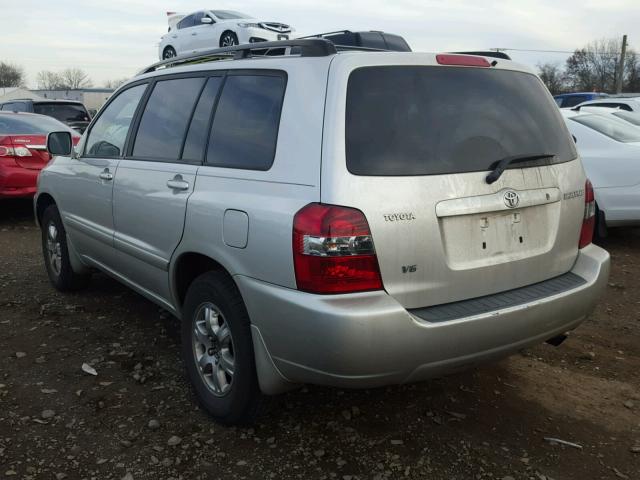 JTEDP21A450073620 - 2005 TOYOTA HIGHLANDER GRAY photo 3