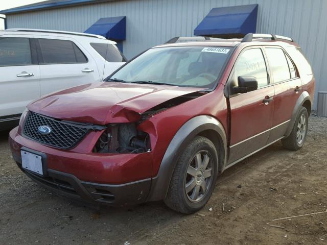 1FMZK01156GA40109 - 2006 FORD FREESTYLE RED photo 2