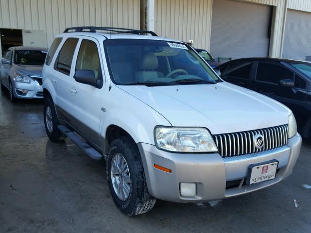 4M2CU56135DJ25289 - 2005 MERCURY MARINER WHITE photo 1