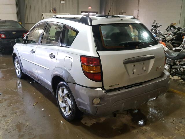 5Y2SL62863Z418858 - 2003 PONTIAC VIBE SILVER photo 3