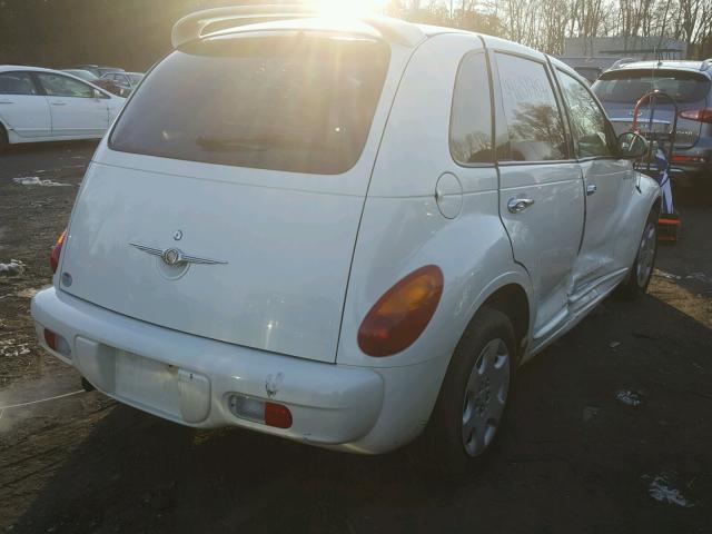 3C4FY48B05T613360 - 2005 CHRYSLER PT CRUISER WHITE photo 4