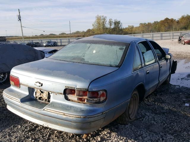1G1BL53E1PR128847 - 1993 CHEVROLET CAPRICE CL 蓝色 照片 4