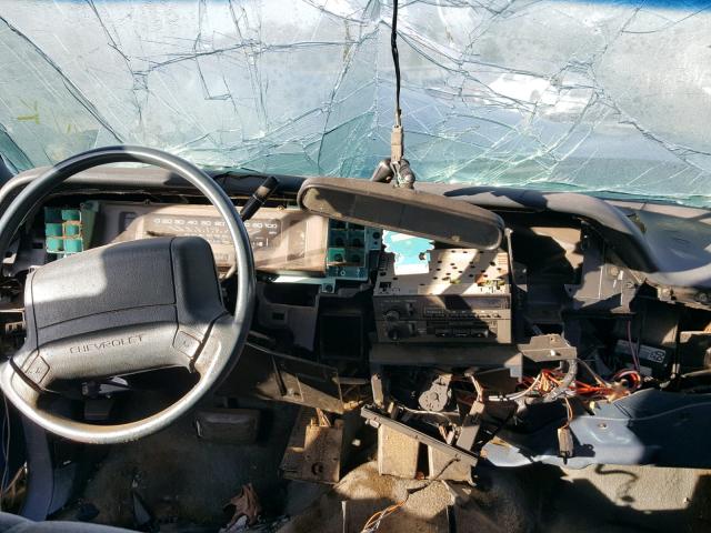 1G1BL53E1PR128847 - 1993 CHEVROLET CAPRICE CL 蓝色 照片 9