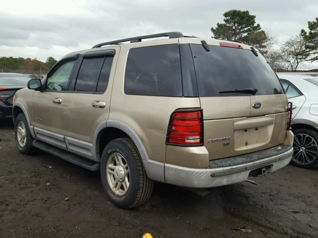 1FMZU73E82UB02312 - 2002 FORD EXPLORER X GOLD photo 3