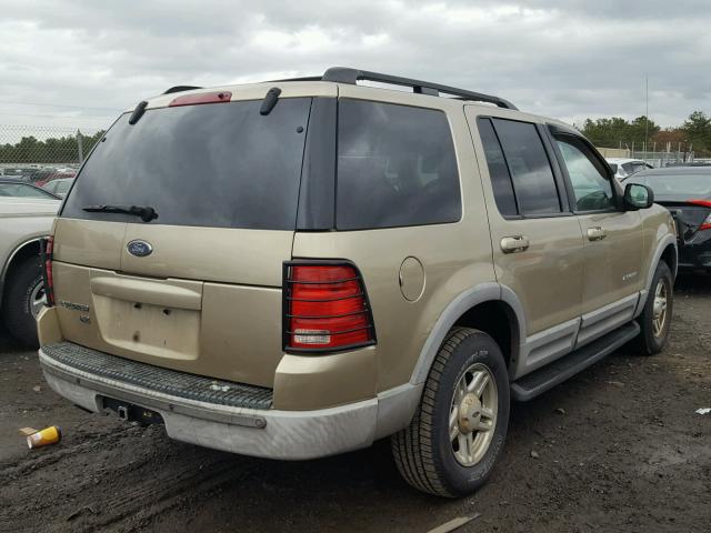 1FMZU73E82UB02312 - 2002 FORD EXPLORER X GOLD photo 4