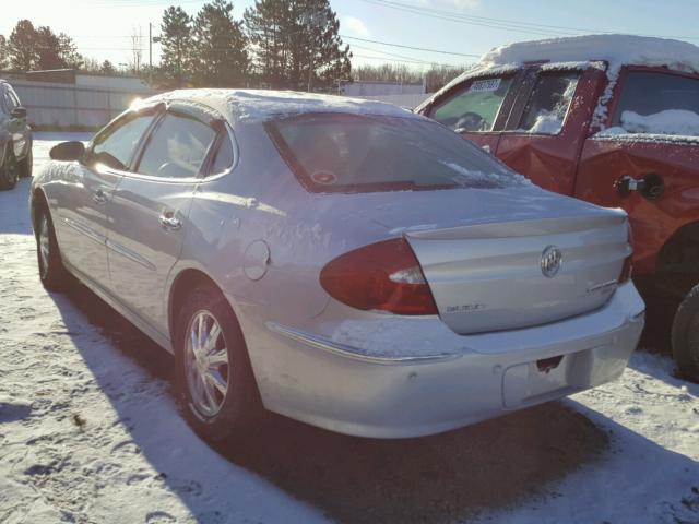 2G4WD532651267157 - 2005 BUICK LACROSSE C SILVER photo 3