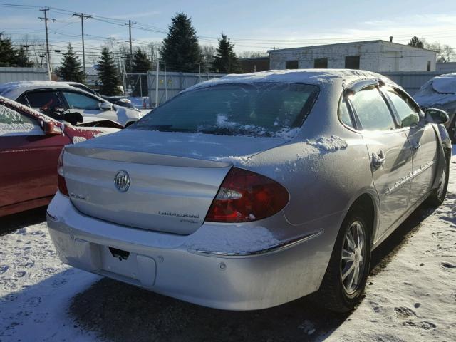 2G4WD532651267157 - 2005 BUICK LACROSSE C SILVER photo 4