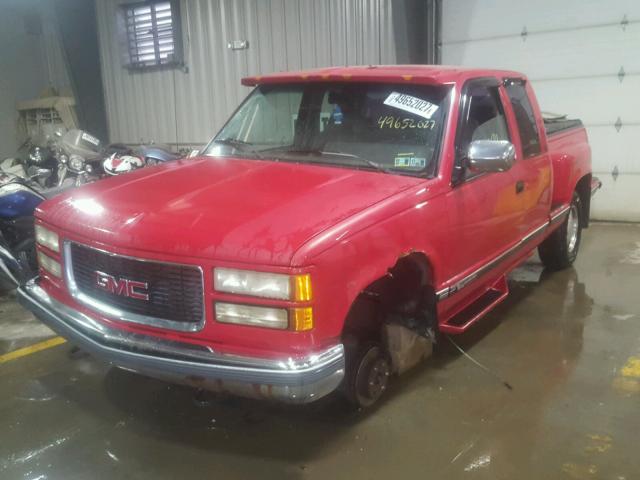 2GTEK19K4R1546392 - 1994 GMC SIERRA K15 RED photo 2