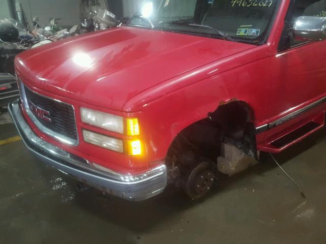 2GTEK19K4R1546392 - 1994 GMC SIERRA K15 RED photo 9