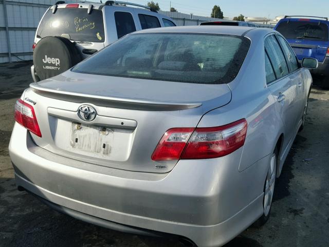 4T1BE46K59U325657 - 2009 TOYOTA CAMRY BASE SILVER photo 4