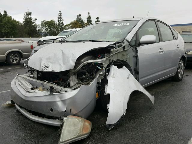 JTDKB20U977655549 - 2007 TOYOTA PRIUS GRAY photo 2